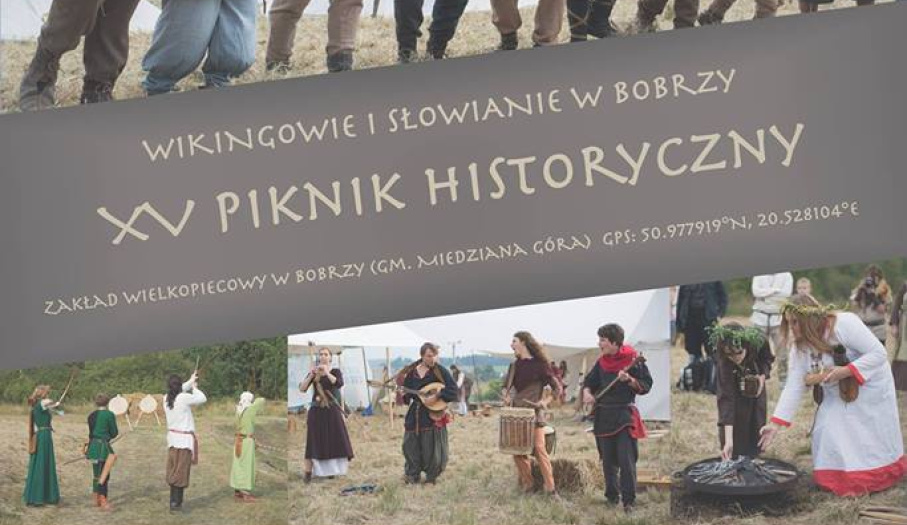 Piknik Klubu Historycznego HIRD - Wikingowie i Słowianie w Bobrzy
