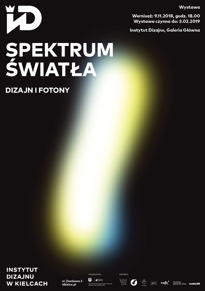 Wystawa "Spektrum światła" w Instytucie Dizajnu w Kielcach