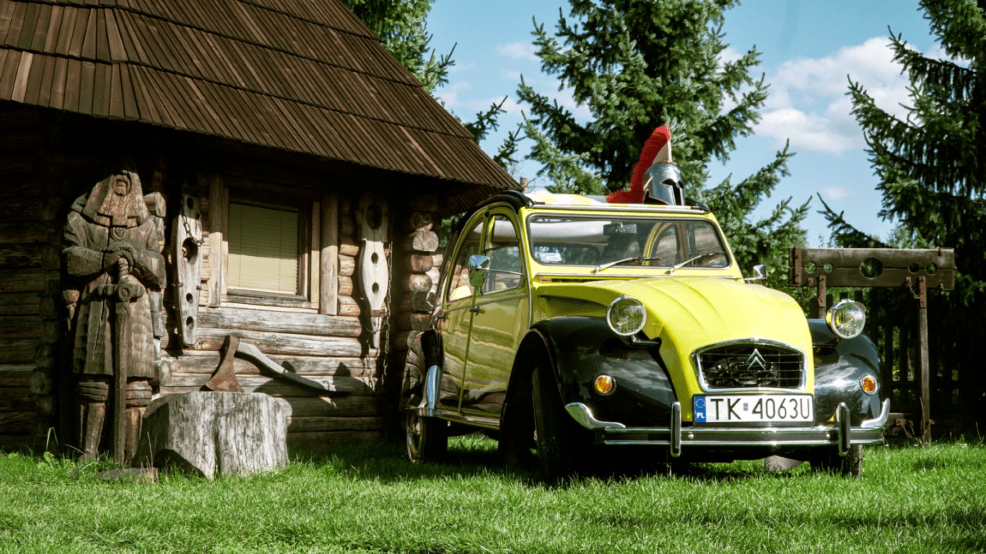 Ars Old Car - Citroen w Grodzie Pędzików