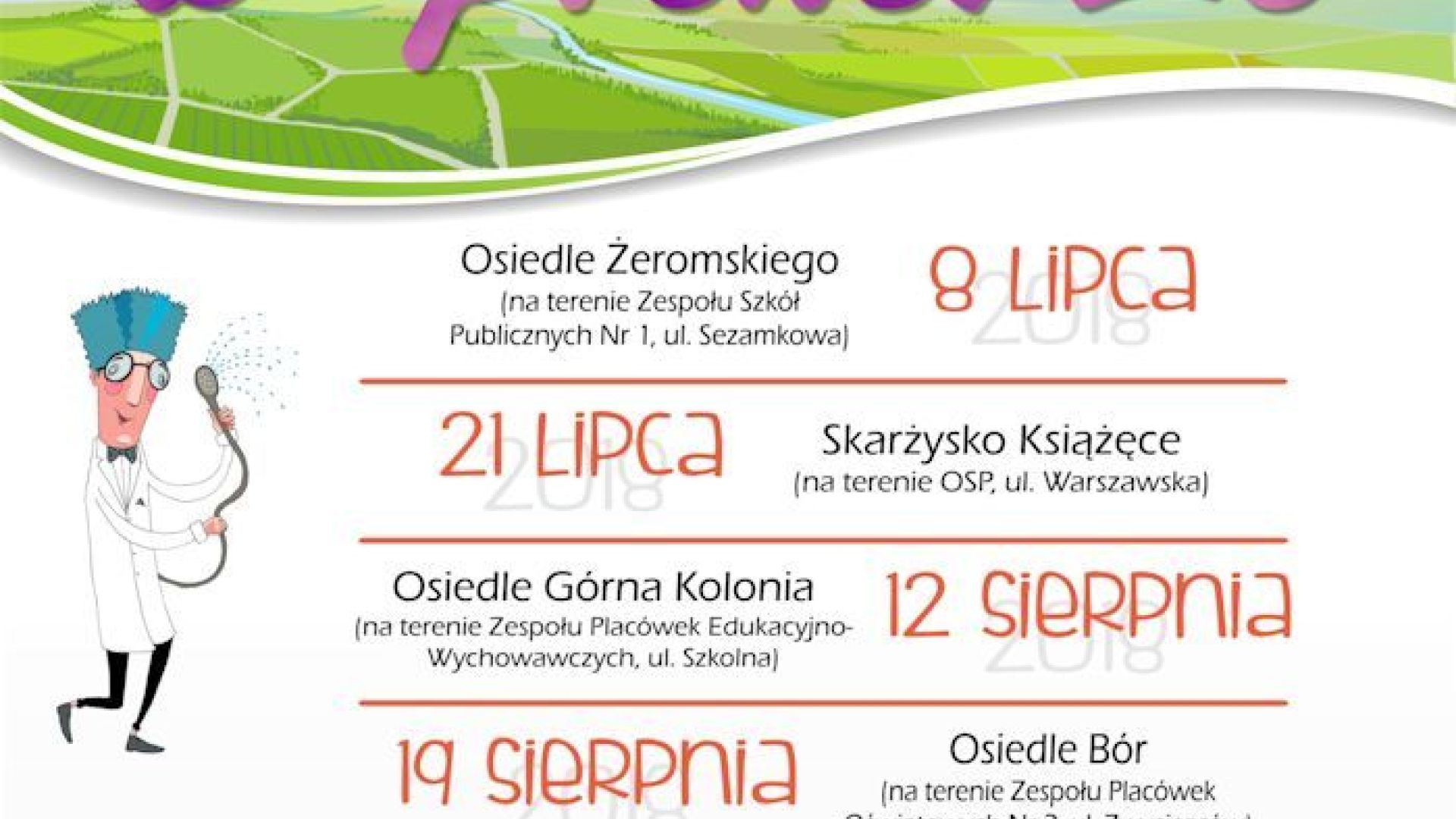 Kultura w plenerze - impreza plenerowa w Skarżysku-Kamiennej