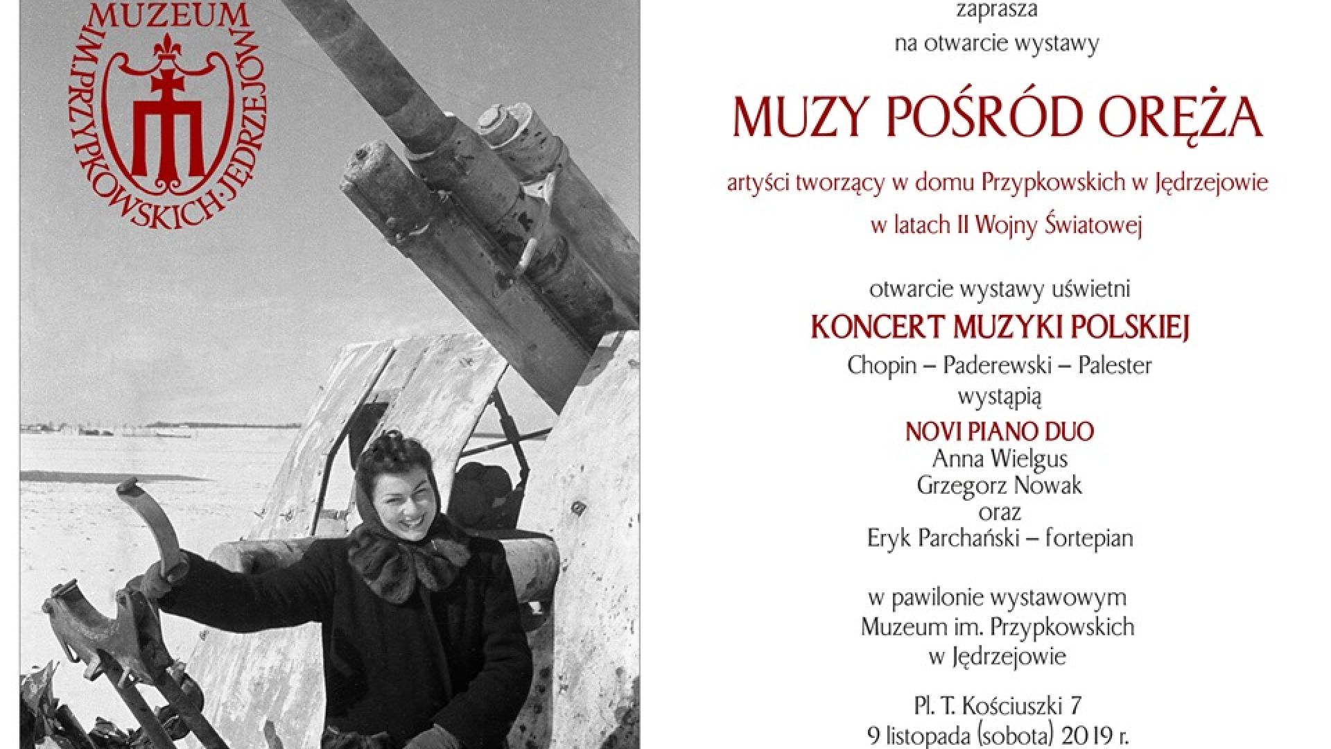 "Muzy pośrod oręża - Artyści tworzący w domu Przypkowskich w Jędrzejowie w latach II Wojny Światowej".