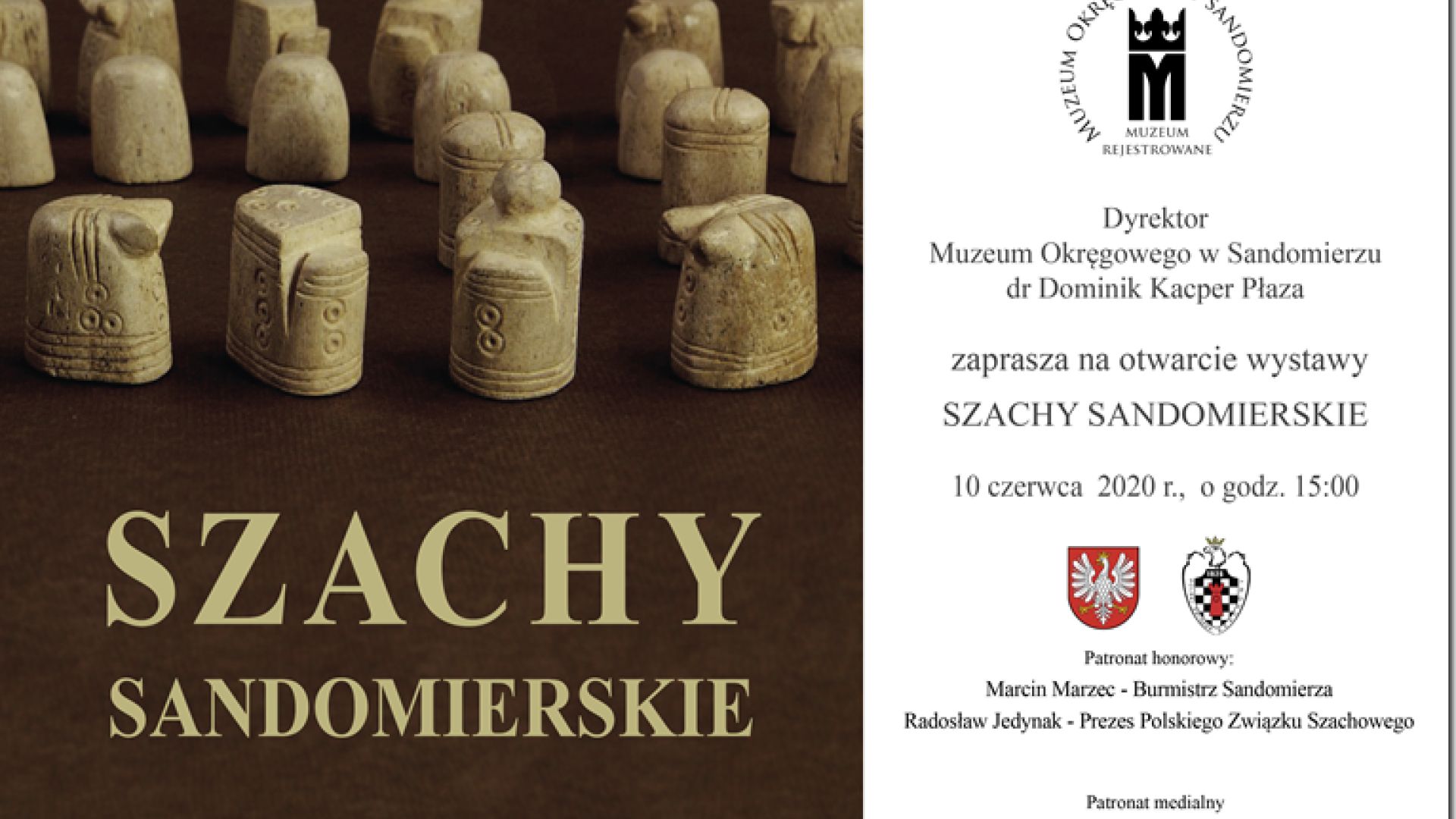Szachy Sandomierskie - otwarcie wystawy