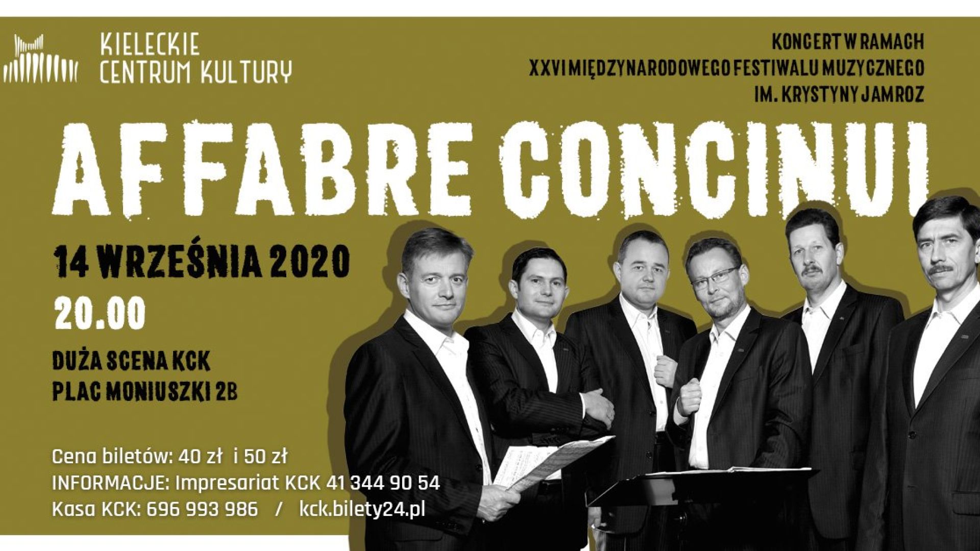 Koncert Affabre Concinui