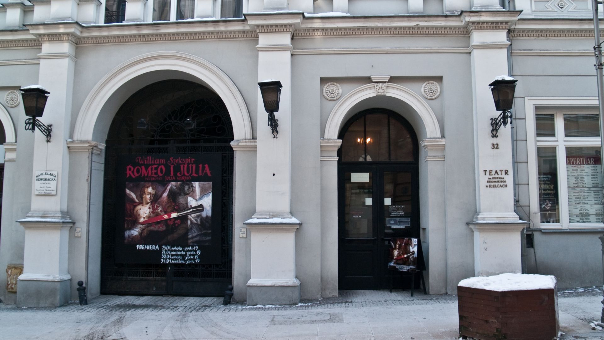 Pożegnanie siedziby teatru Żeromskiego w Kielcach