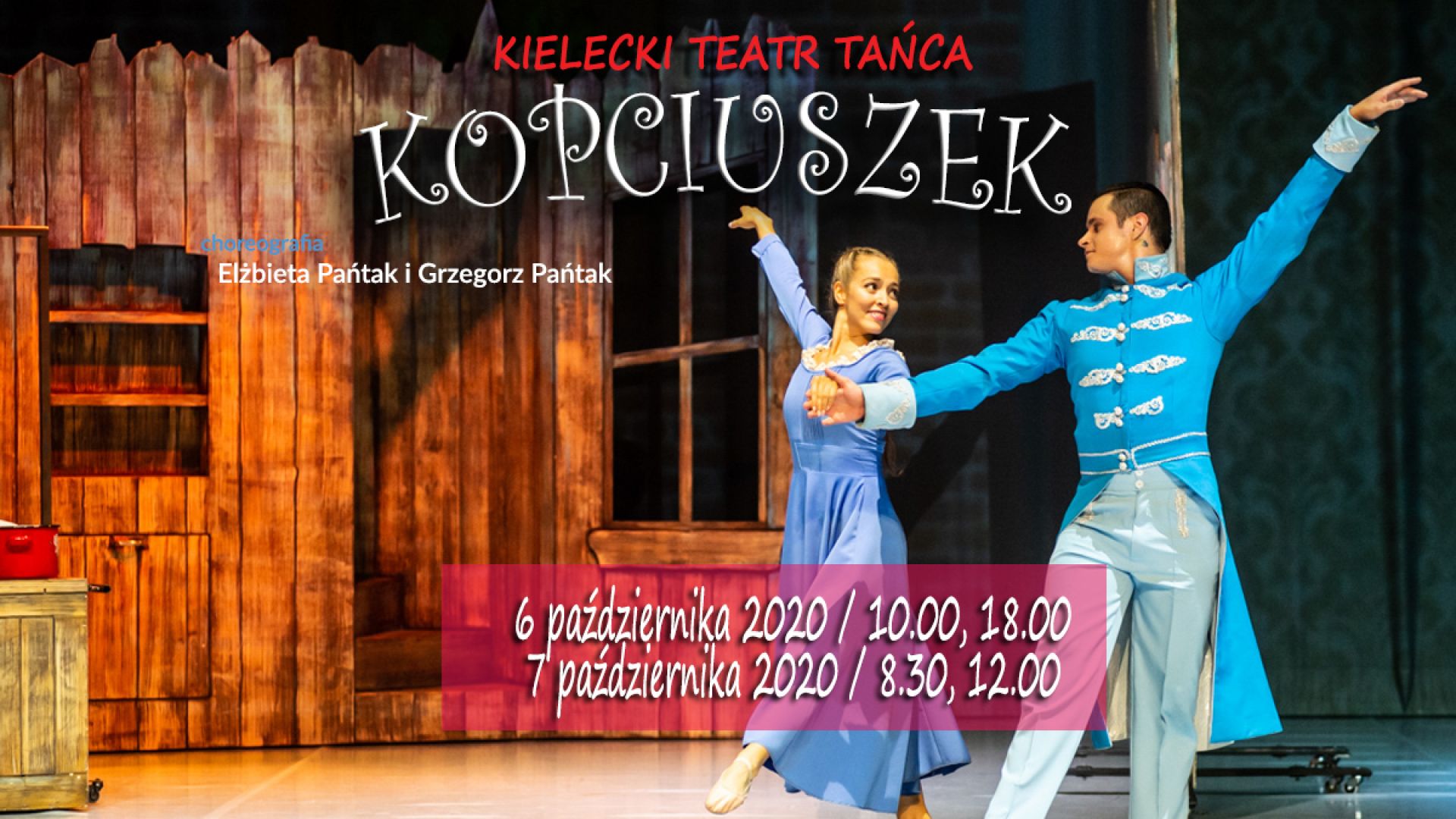 "Kopciuszek" w Kieleckim Teatrze Tańca