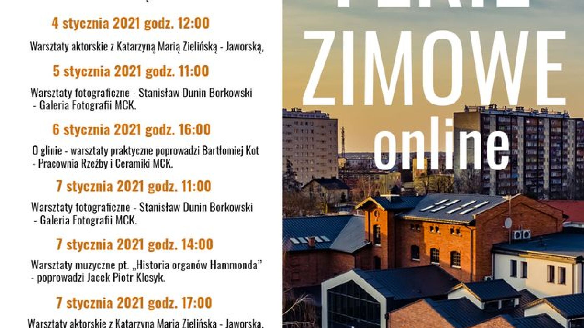Ferie Zimowe w Ostrowieckim Browarze Kultury