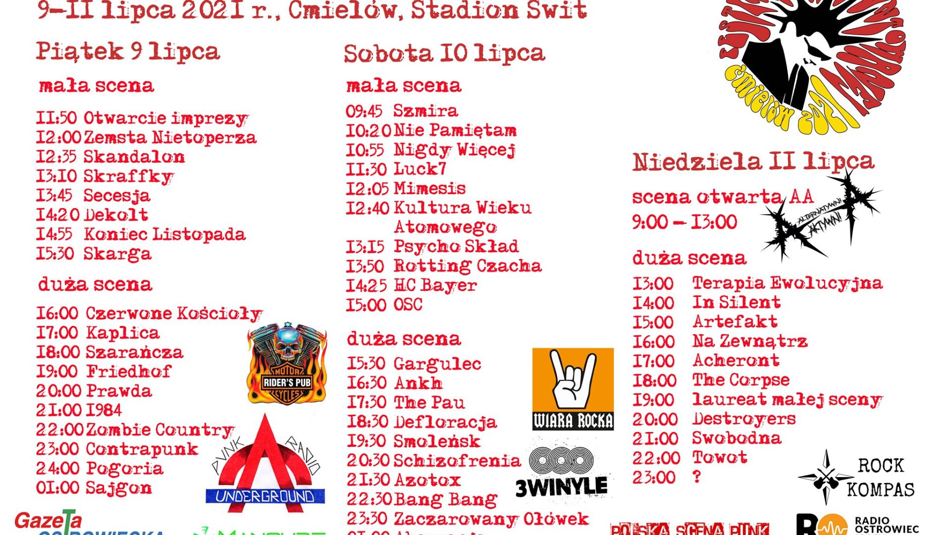 II Festiwal Pieśni Zbuntowanej w Ćmielowie