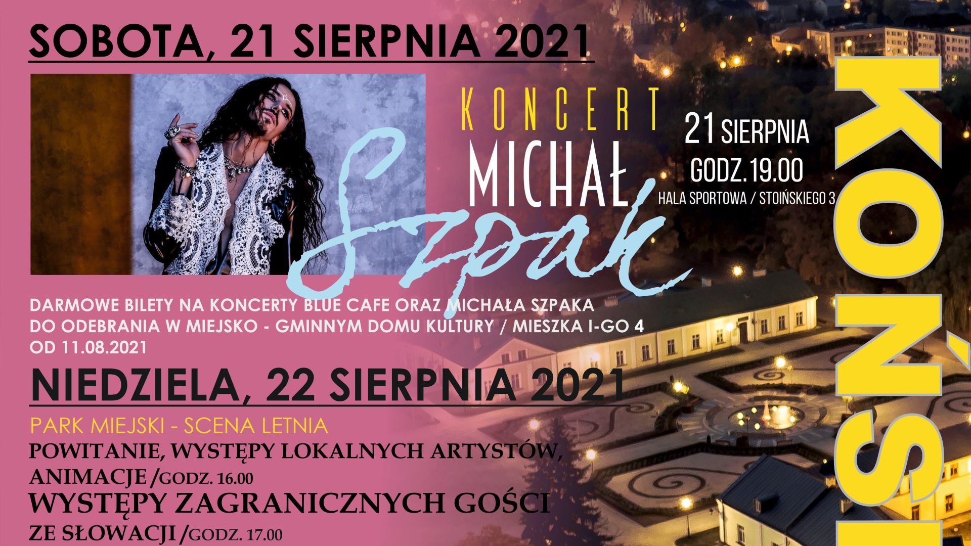 Dni Końskich z Blue Cafe, Michałem Szpakiem oraz Jerzym Kryszakiem