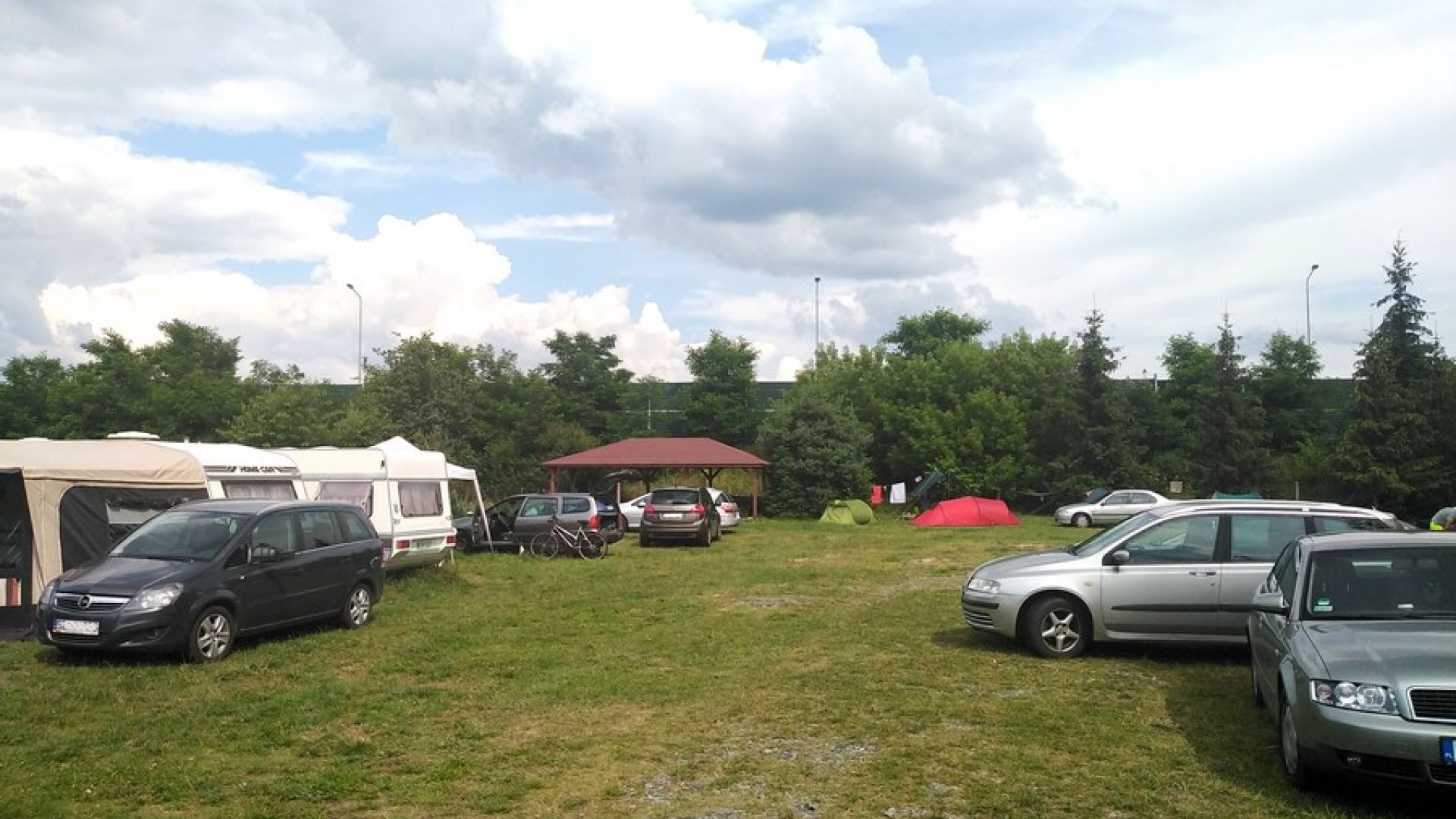 Camping na Krótkiej w Sielpi