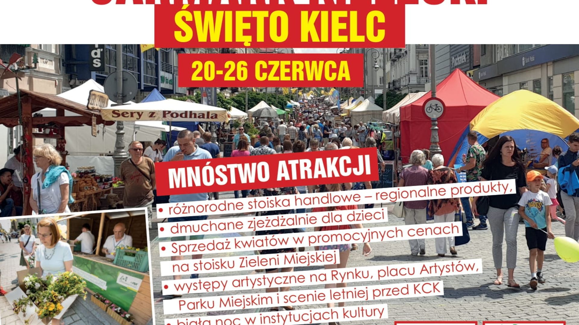 Jarmark Kielecki na ul. Sienkiewicza