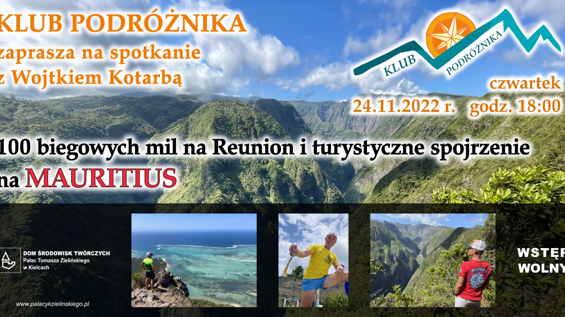 Klub Podróźnika: 100 biegowych mil na Reunion i turystyczne spojrzenie na MAURITIUS.