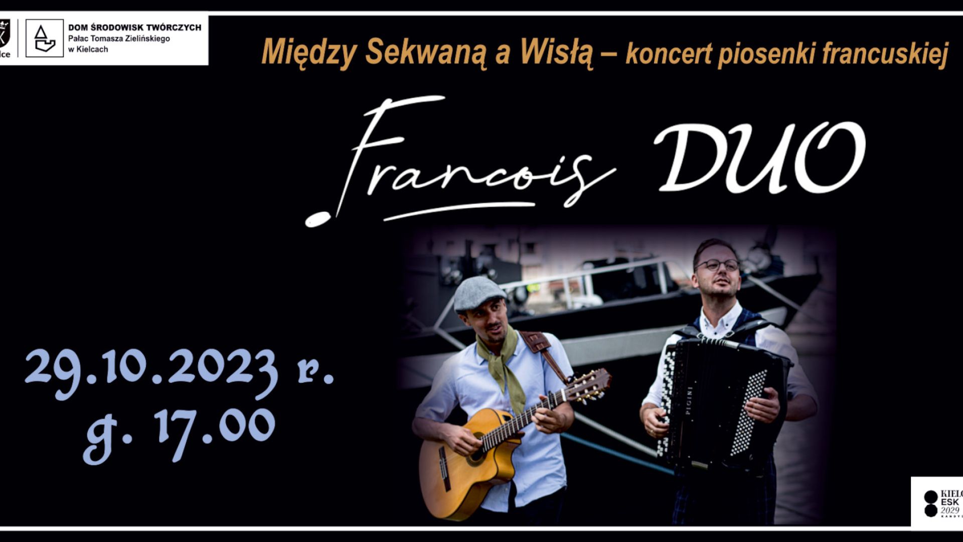 Koncert "Między Sekwaną a Wisłą - koncert piosenki francuskiej"