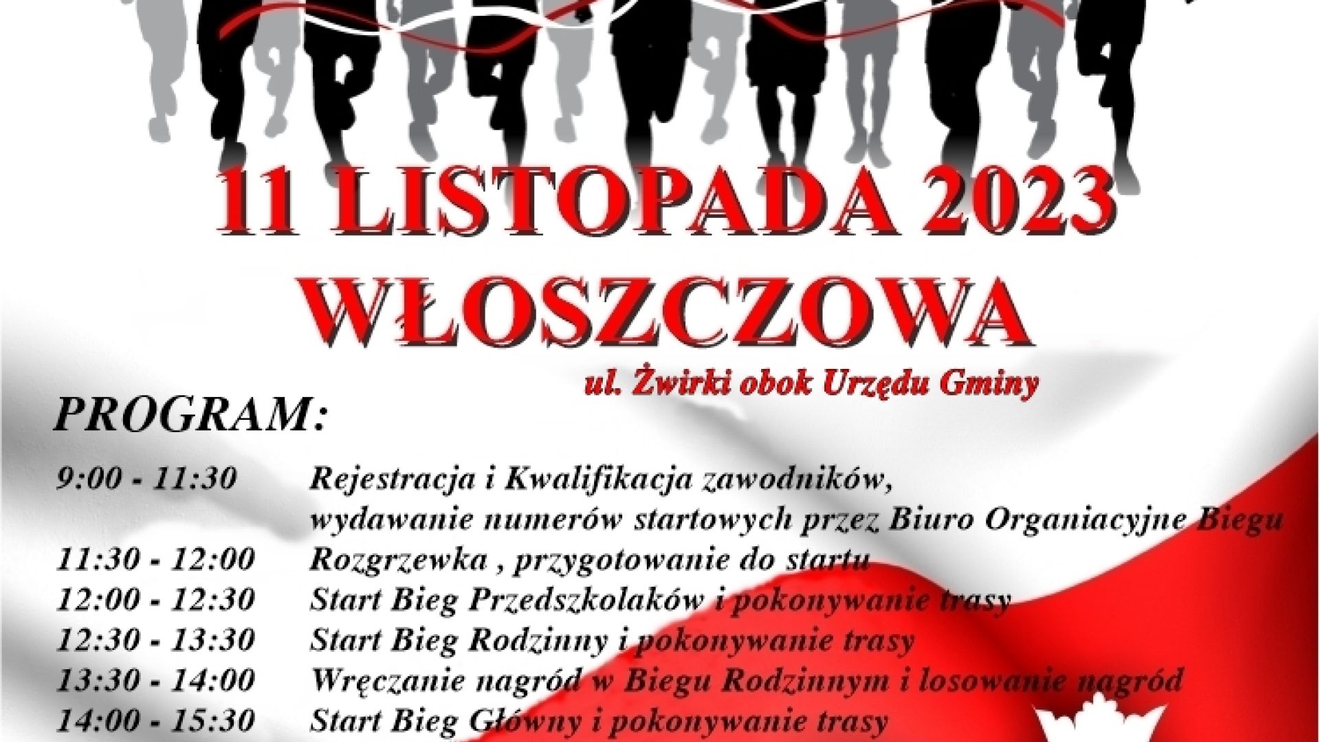VII Powiatowy Bieg Niepodległości we Włoszczowie