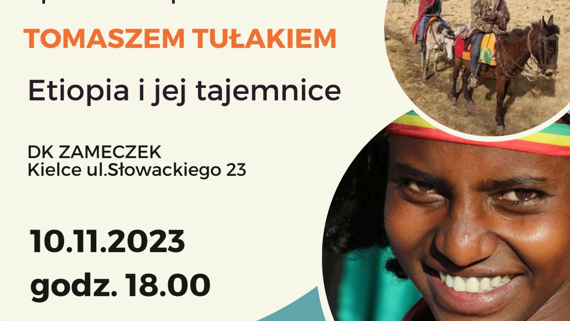 Spotkanie z podróżnikiem Tomaszem Tułakiem