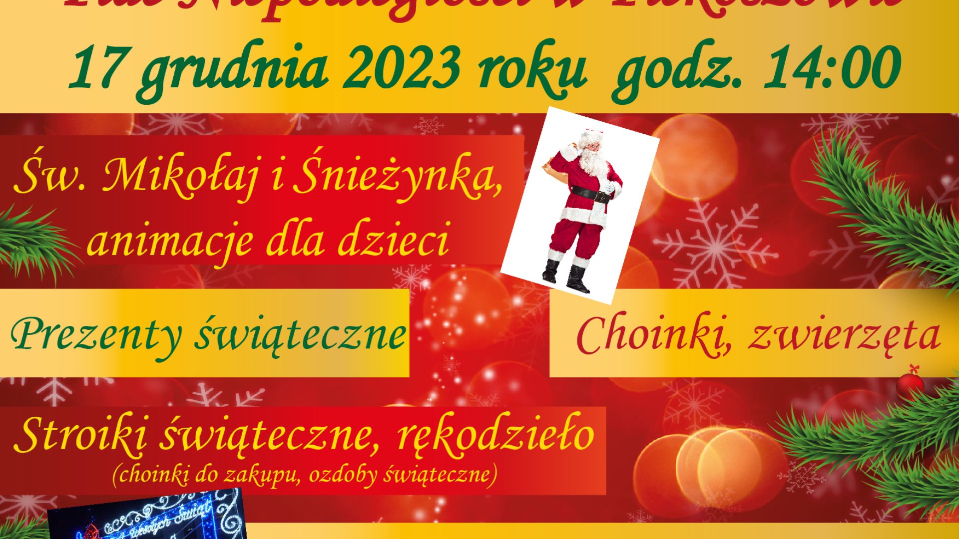 Jarmark Bożonarodzeniowy w Piekoszowie