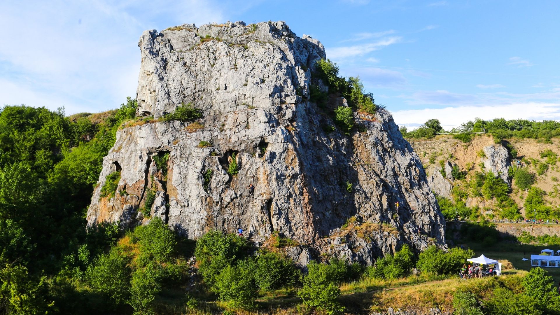 Caves in Kadzielnia Reserve