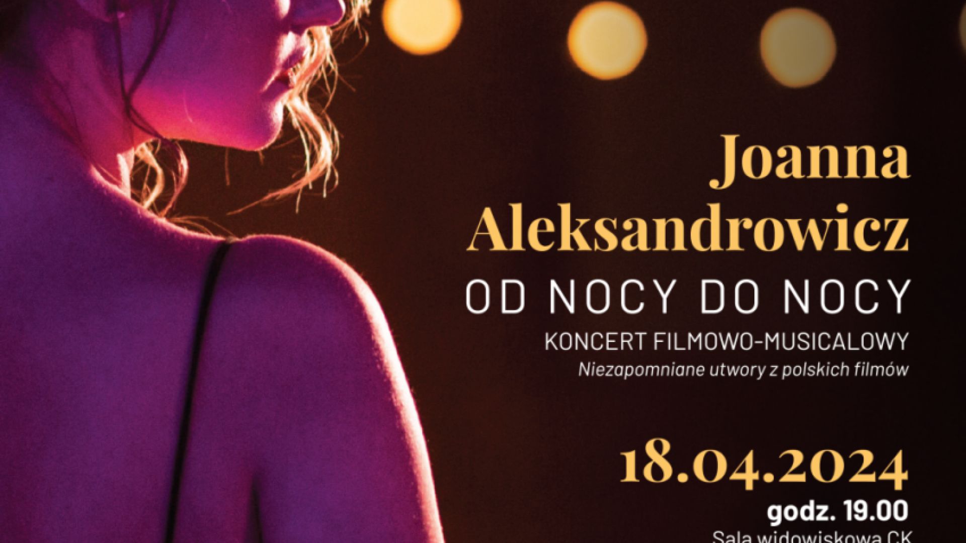 Joanna Aleksandrowicz " Od nocy do Nocy"