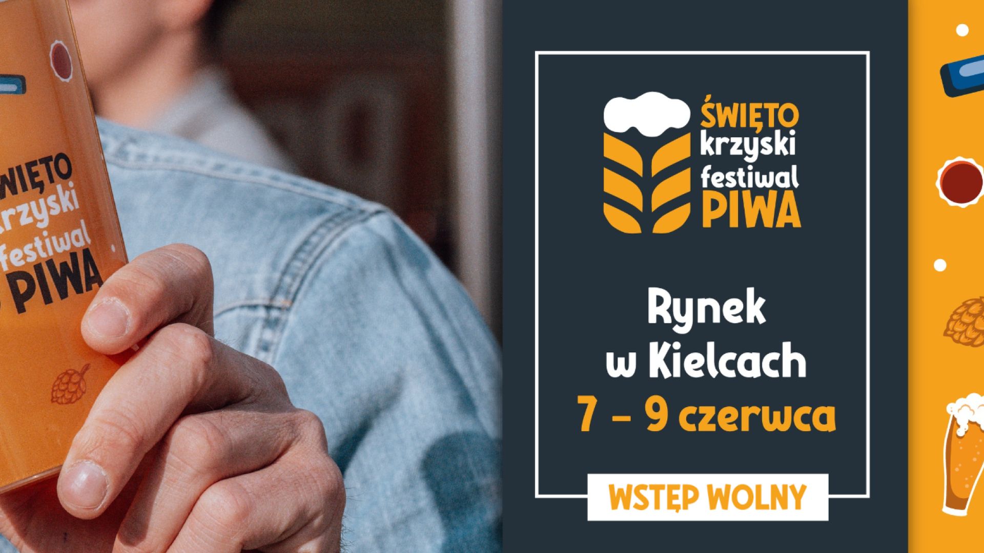II Świętokrzyski Festiwal Piwa na Rynku w Kielcach