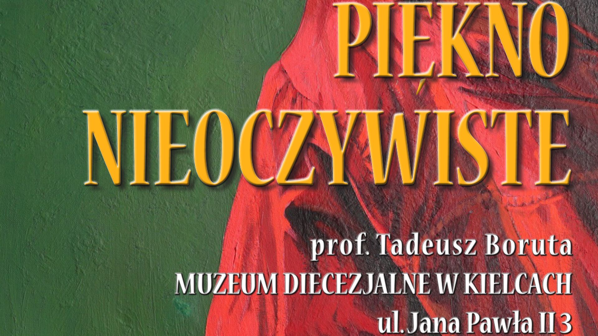 "OBLICZA PIĘKNA: Piękno nieoczywiste" - wykład prof. Tadeusza Boruty w ramach Akademii Wiara-Kultura-Nauka