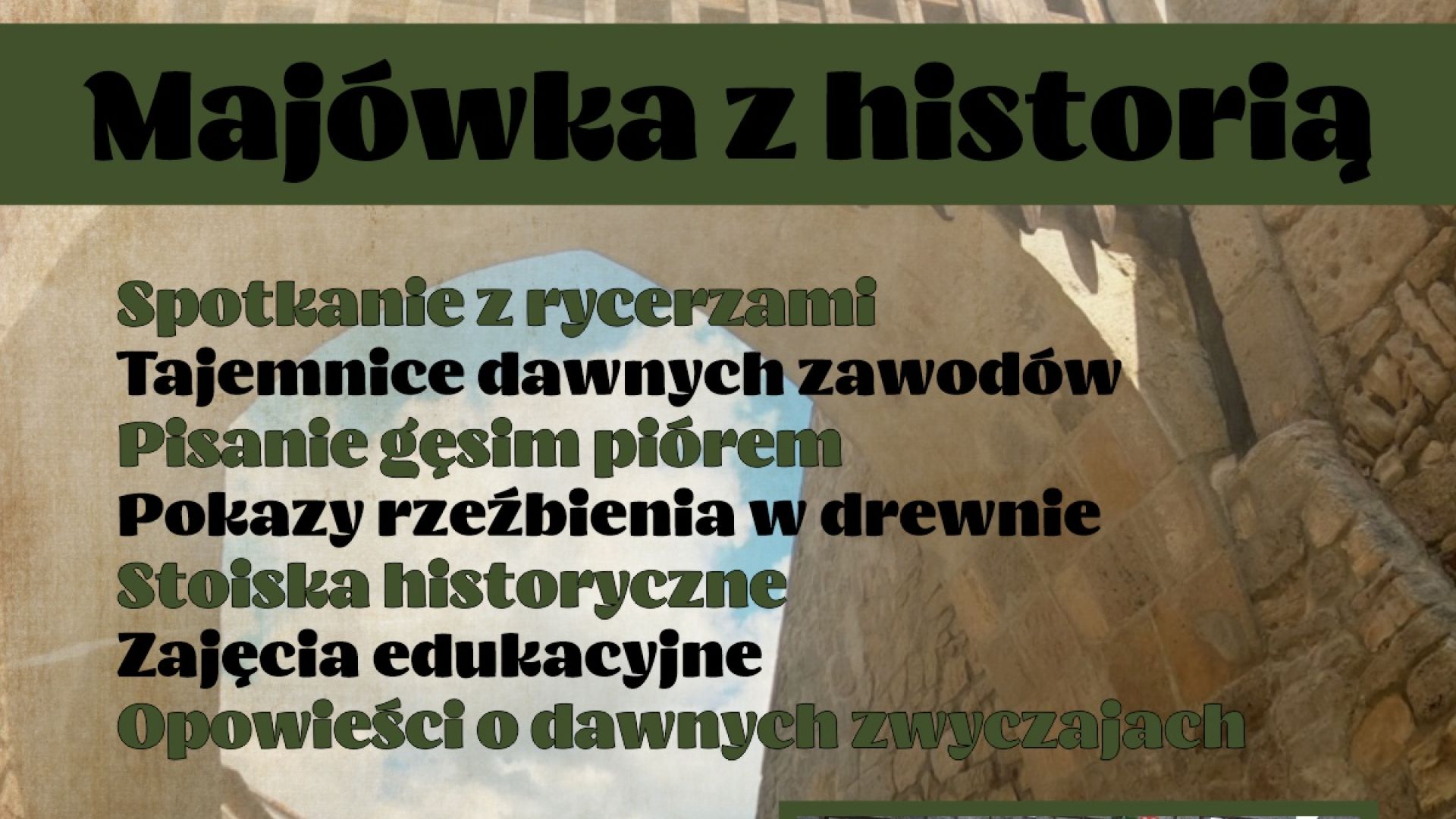 Odkryj tajemnice Szydłowa. Majówka w królewskim Szydłowie