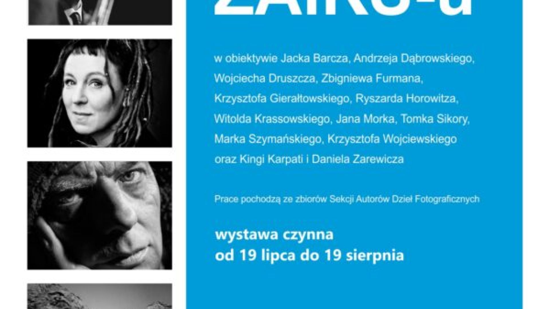Twarze ZAiKS-u - wystawa
