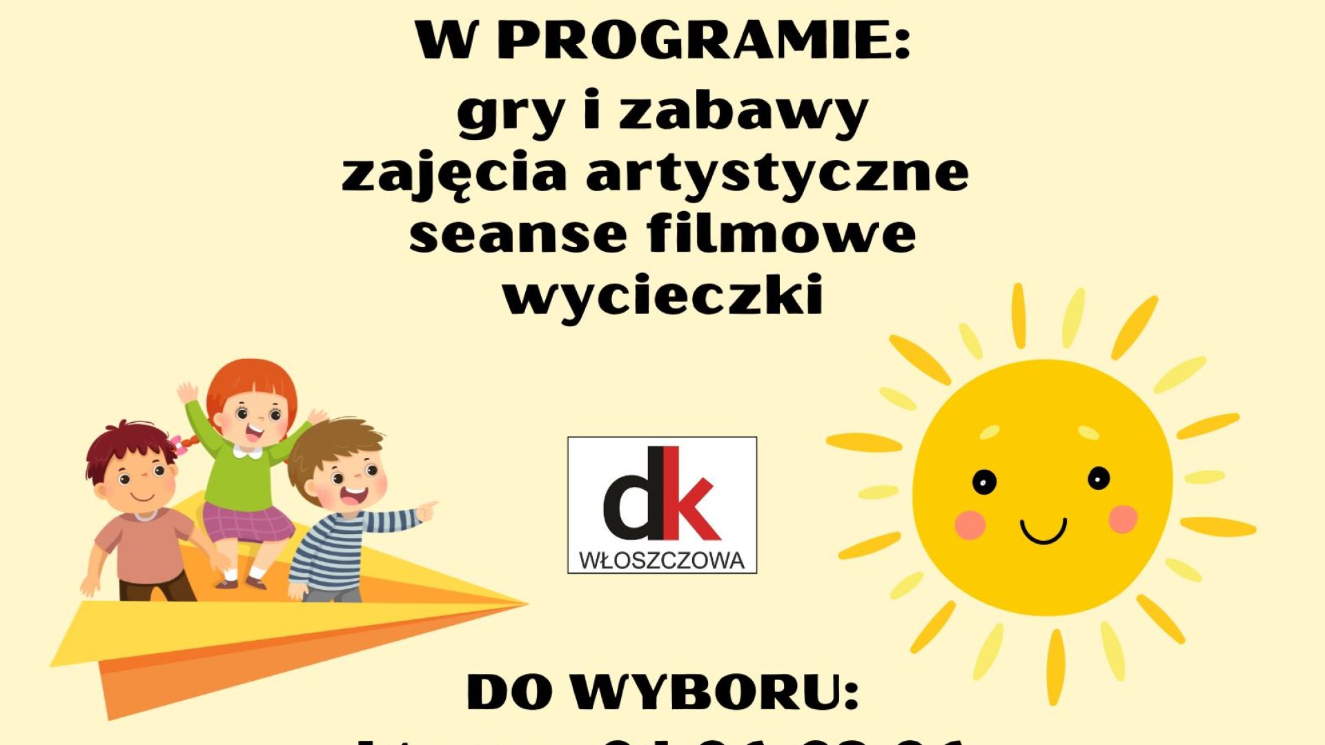 Wakacyjne warsztaty artystyczne