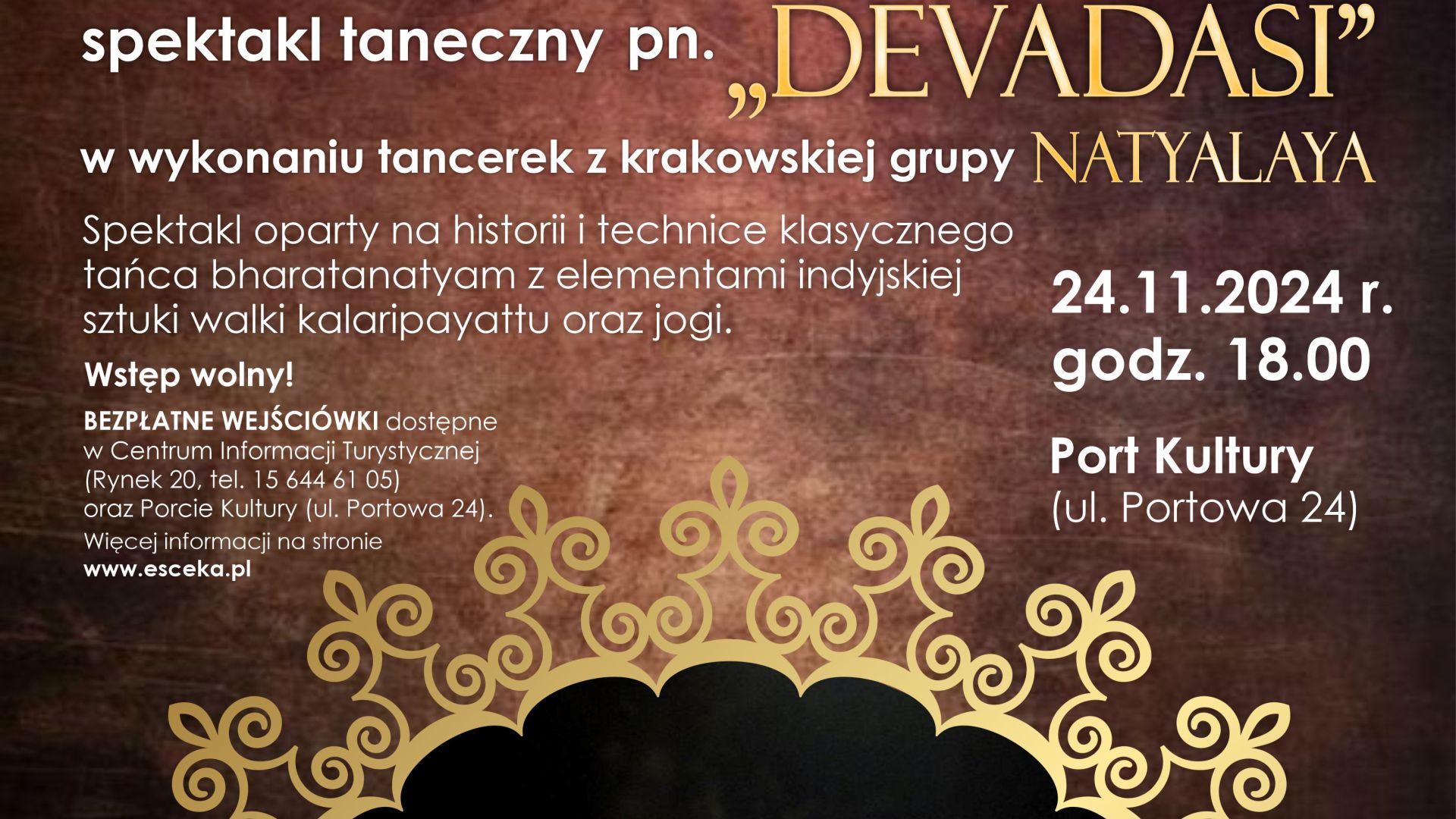 Spektakl taneczny "Devadasi"