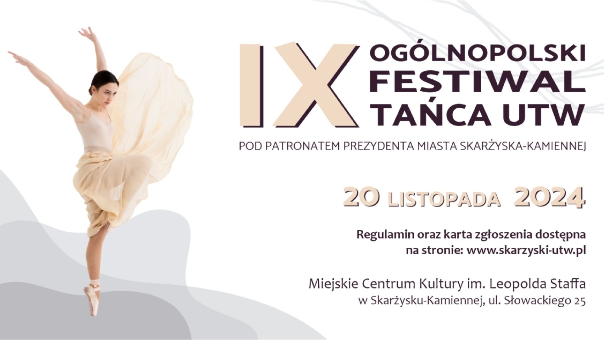 IX Ogólnopolski Festiwal Tańca UTW w Skarżysku-Kamiennej
