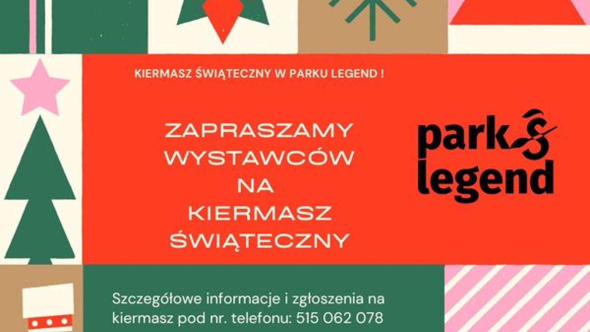 Kiermasz Świąteczny w Parku Legend