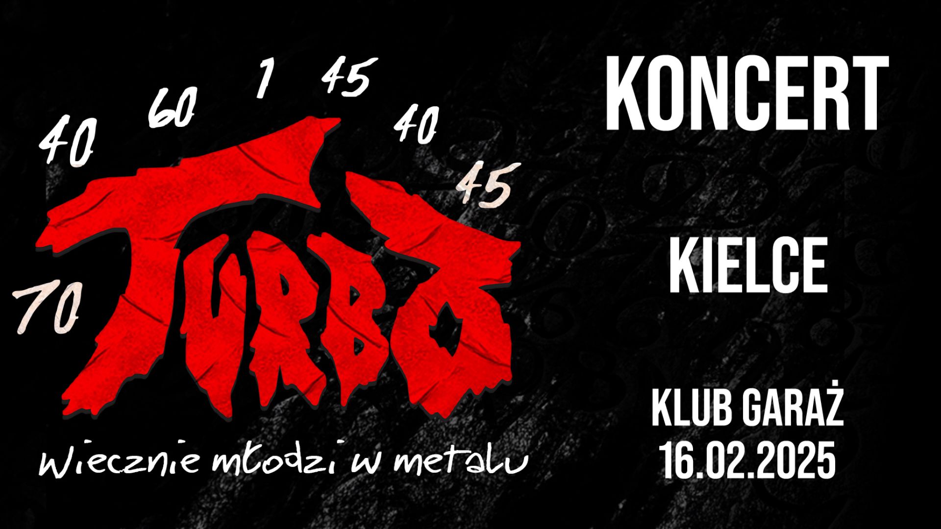 Koncert zespołu Turbo w Kielcach