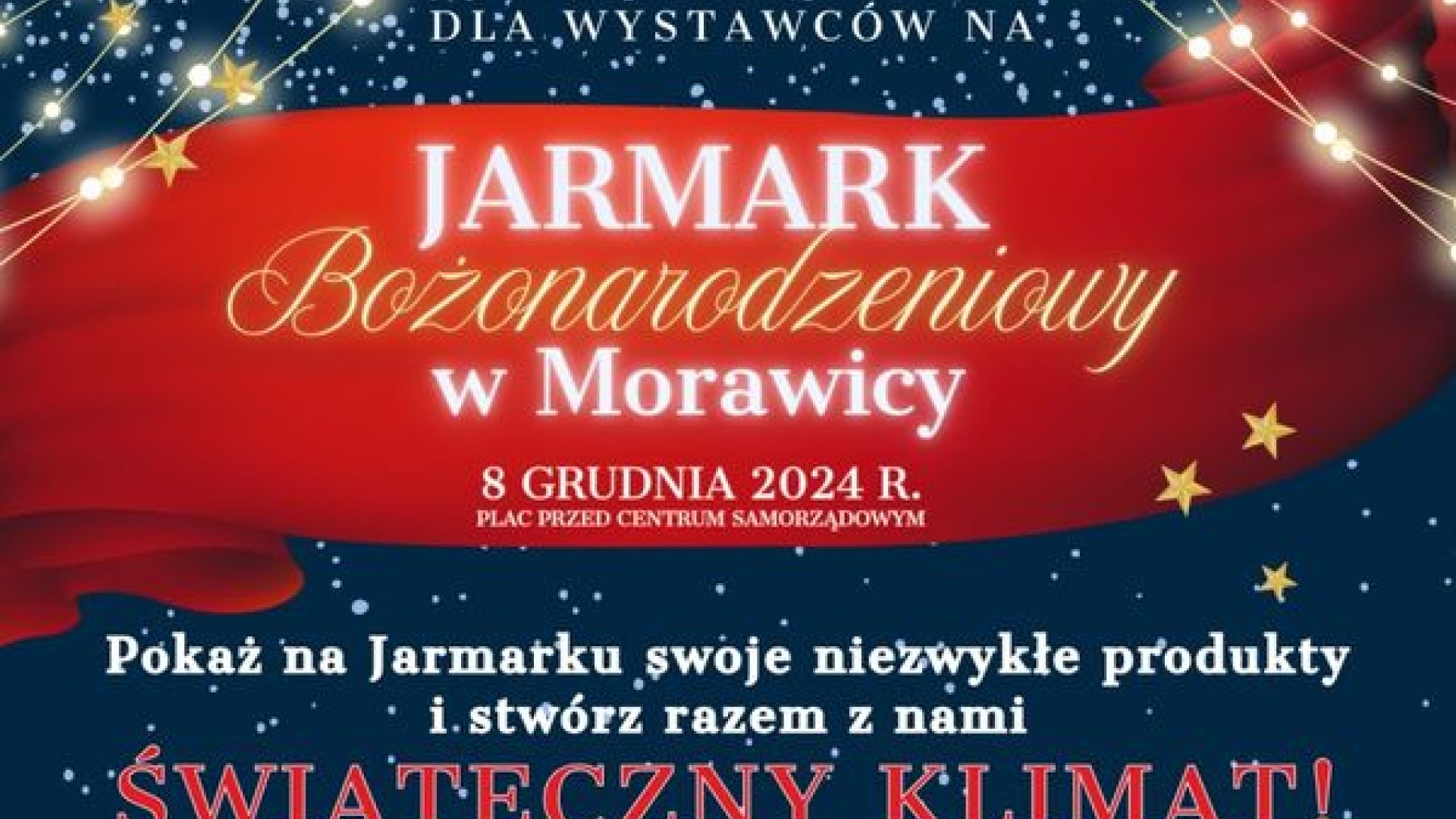 Jarmark Bożonarodzeniowy w Morawicy