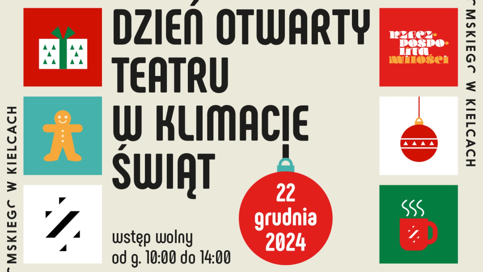 Dzień Otwarty Teatru im. Stefana Żeromskiego w klimacie świąt