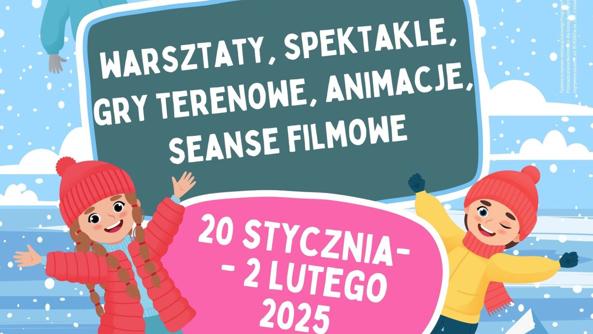 Ferie zimowe z Buskim Samorządowym Centrum Kultury