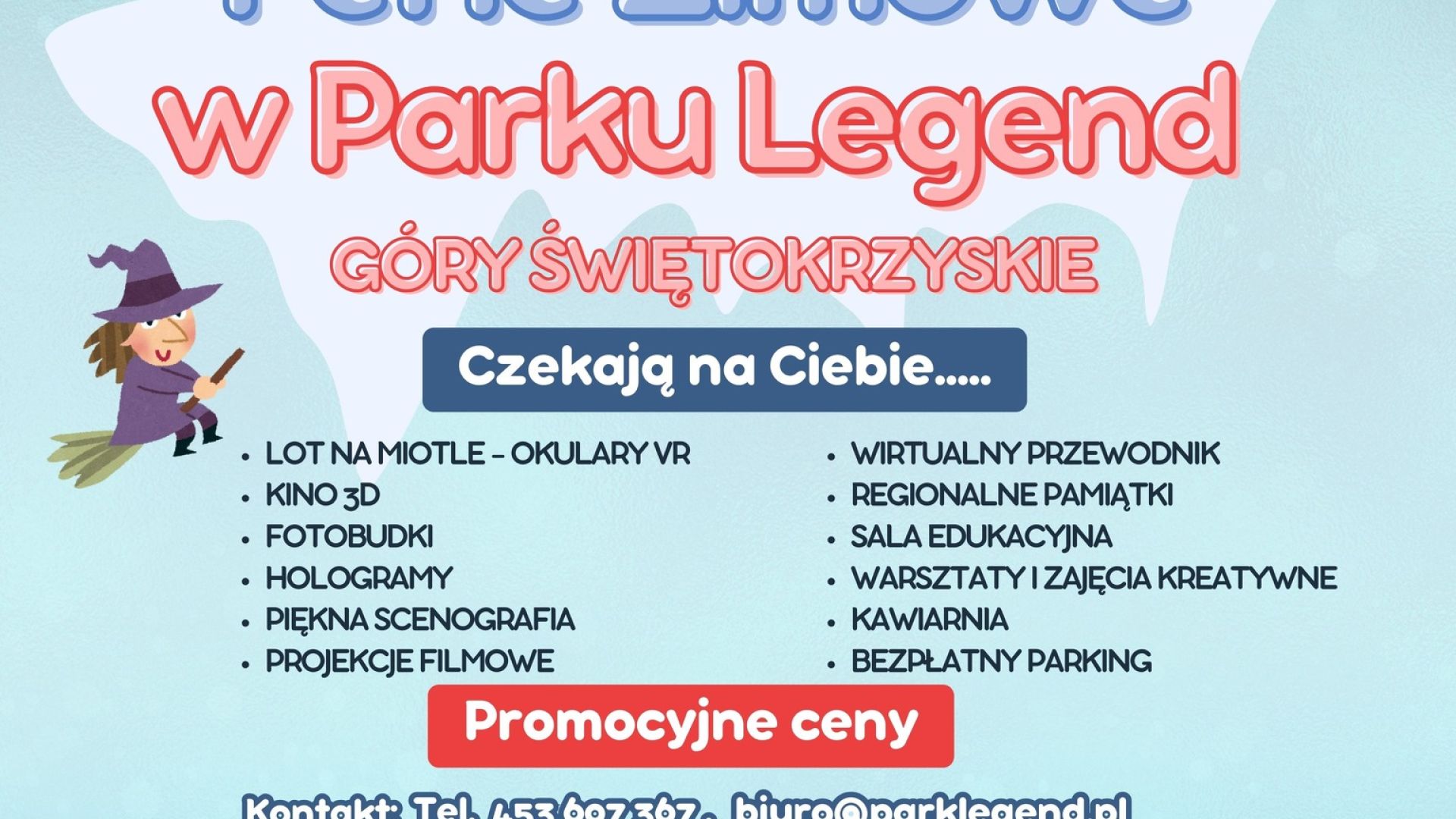 Ferie zimowe w Parku Legend