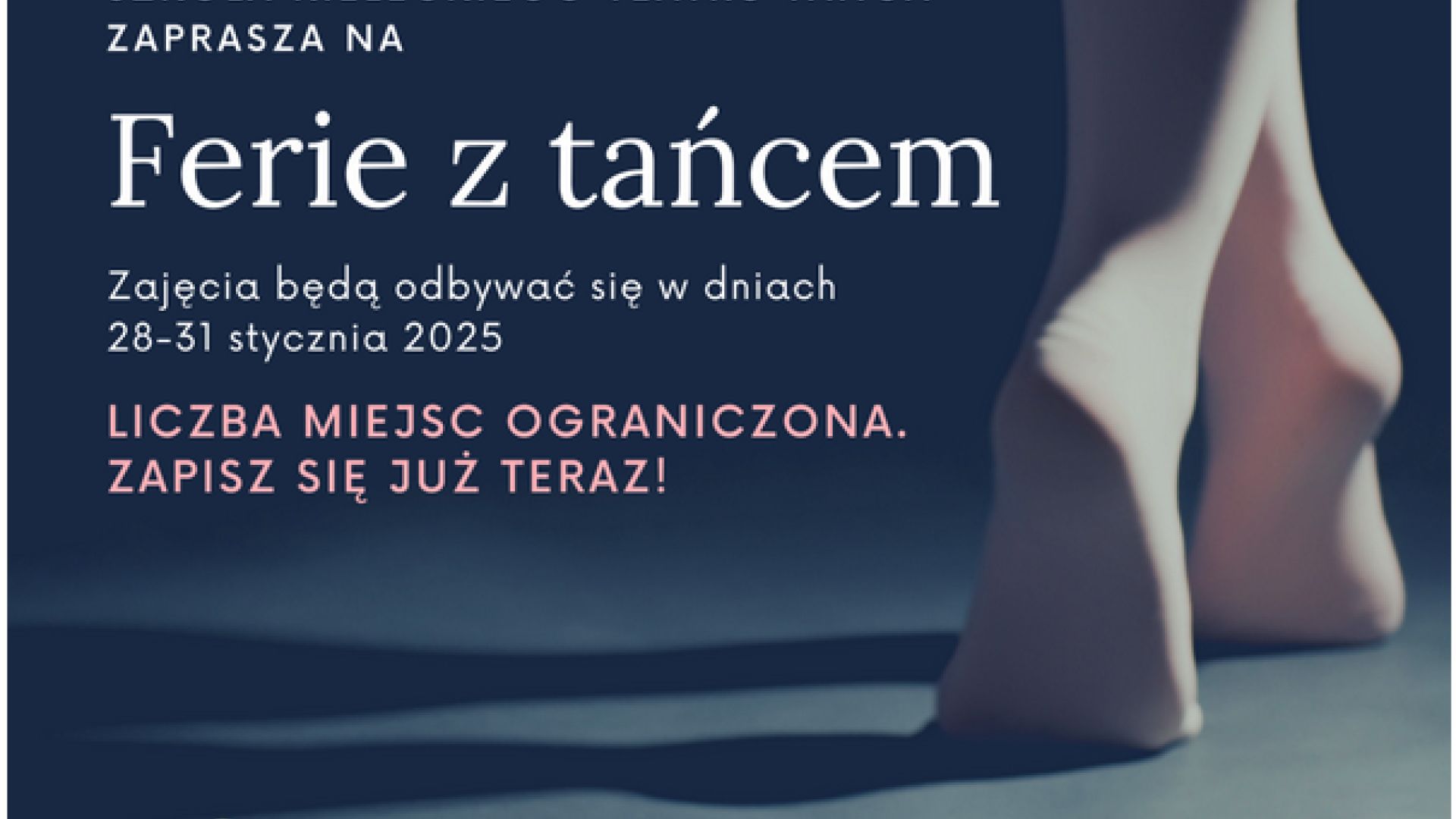 Ferie z tańcem z Kieleckim Teatrem Tańca