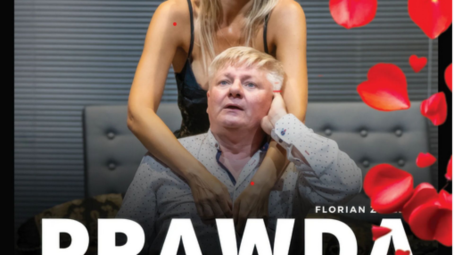 Walentynkowy spektakl "Prawda" Teatru TeTaTeT w Jędrzejowie