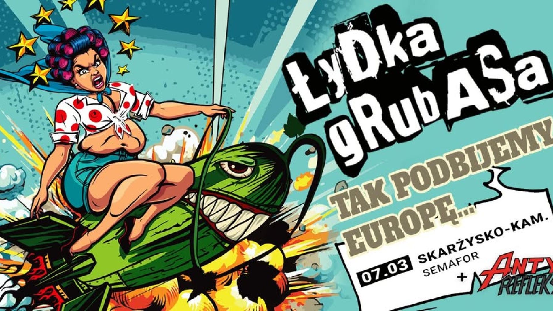 Koncert zespołu Łydka Grubasa w Skarżysku-Kamiennej