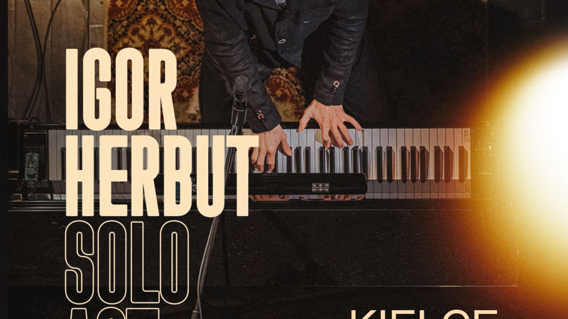 Koncert Igor Herbut "Solo Act" w Kieleckim Centrum Kultury