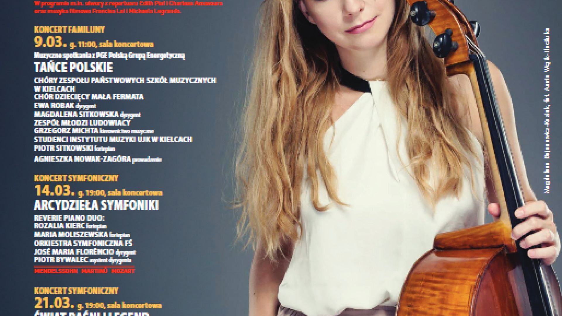 Koncert symfoniczny - Bohaterowie romantyczni w Filharmonii Świętokrzyskiej