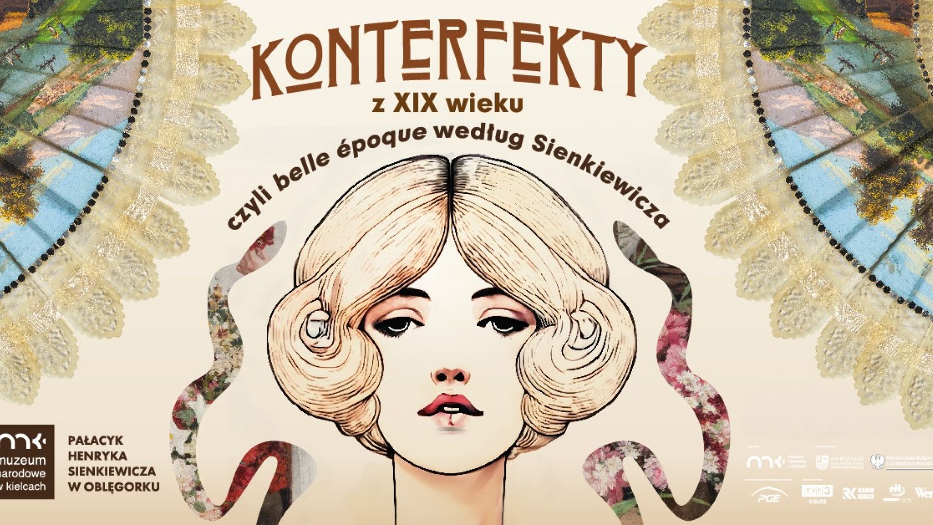 Wystawa czasowa "Konterfekty z XIX wieku, czyli belle époque według Sienkiewicza" w Pałacyku Henryka Sienkiewicza w Oblęgorku