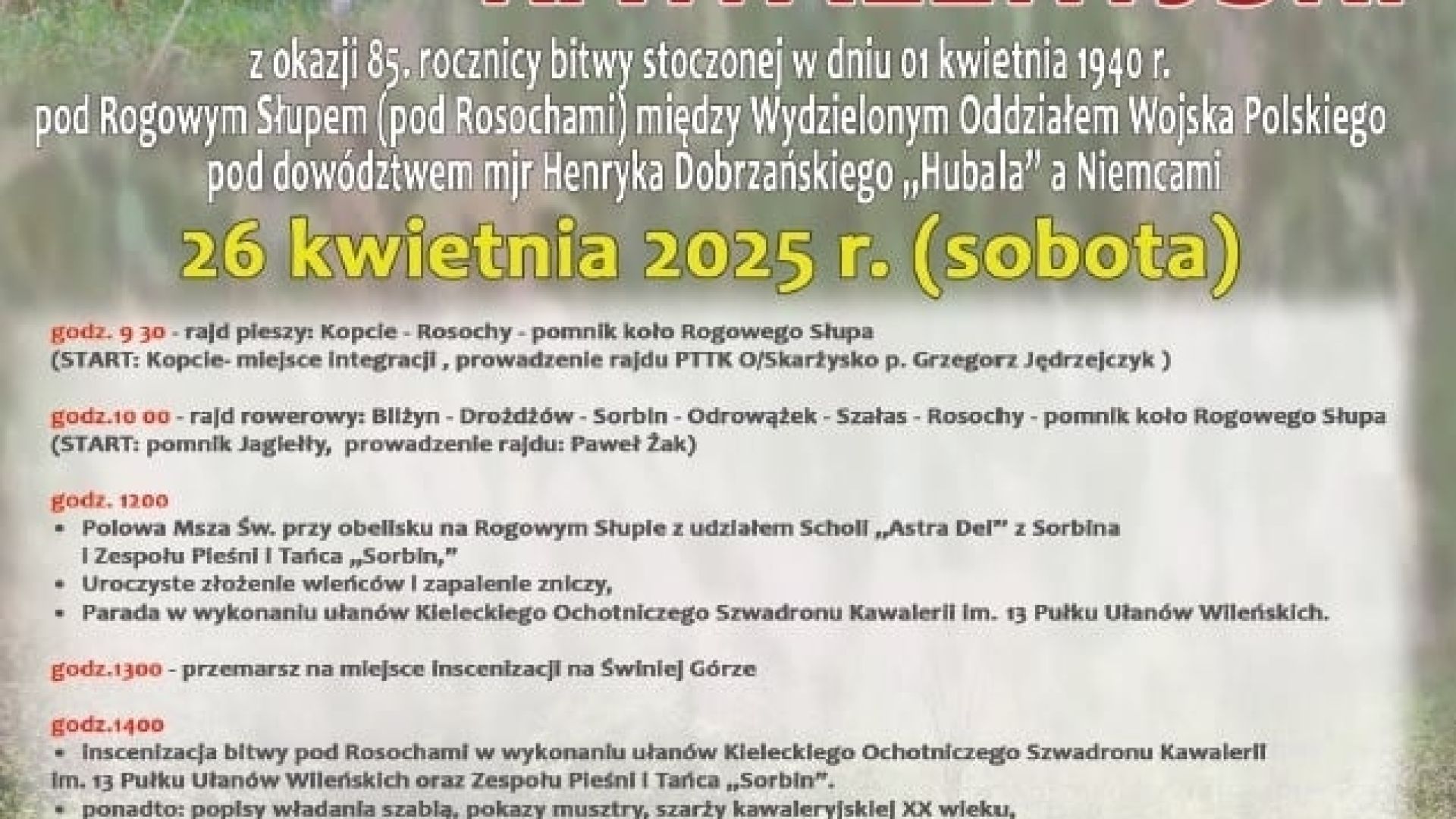 Piknik Kawaleryjski w Gminie Bliżyn