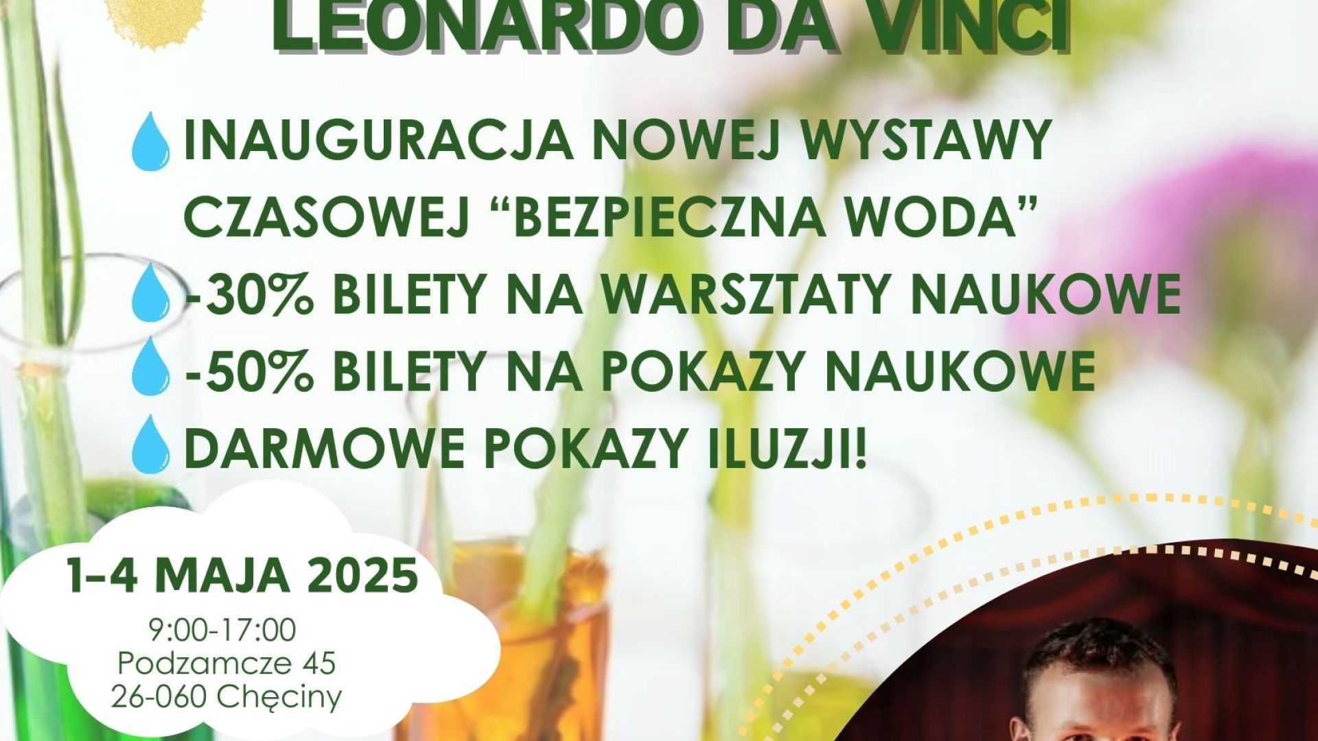 Majówka w Centrum Nauki Leonardo da Vinci