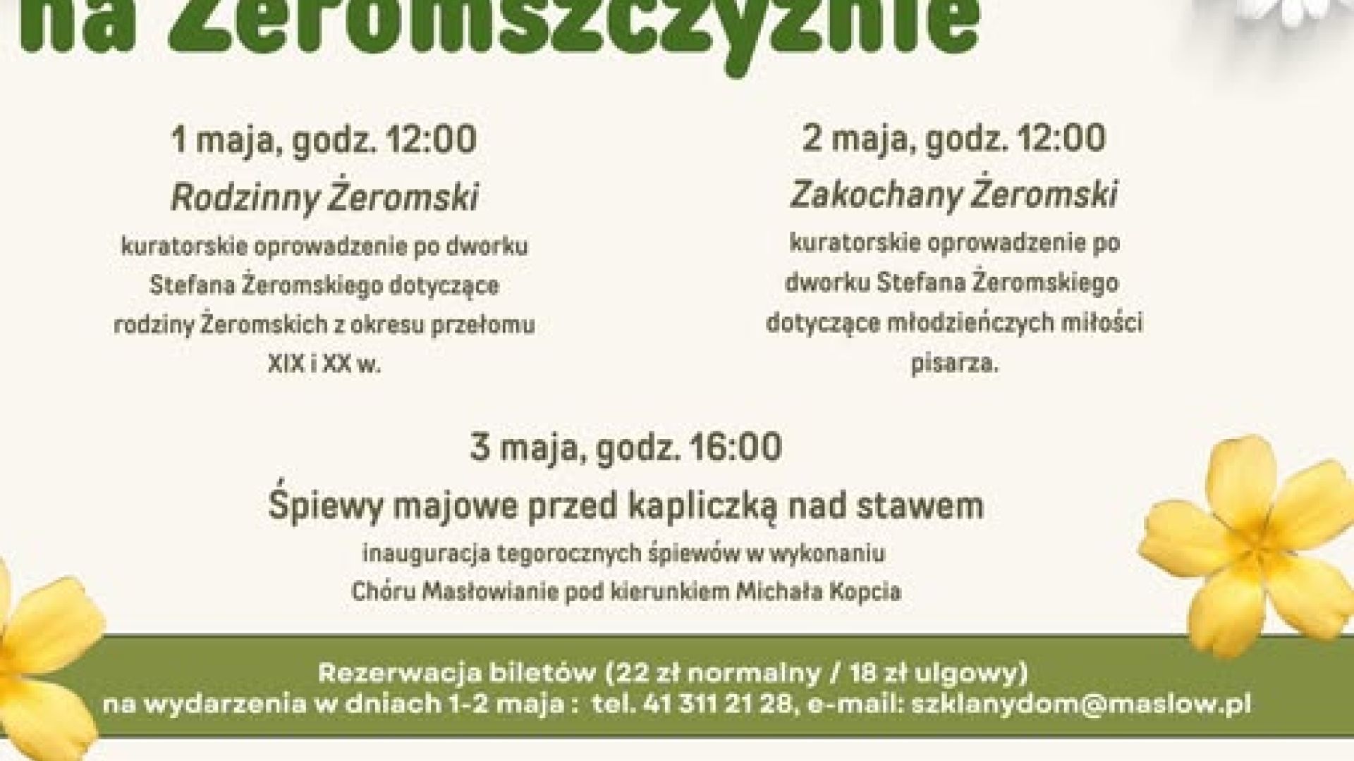 Majówka  w Ciekotach
