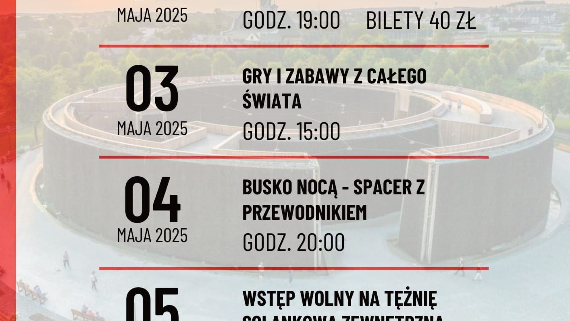 Majówka w Tężni Busko
