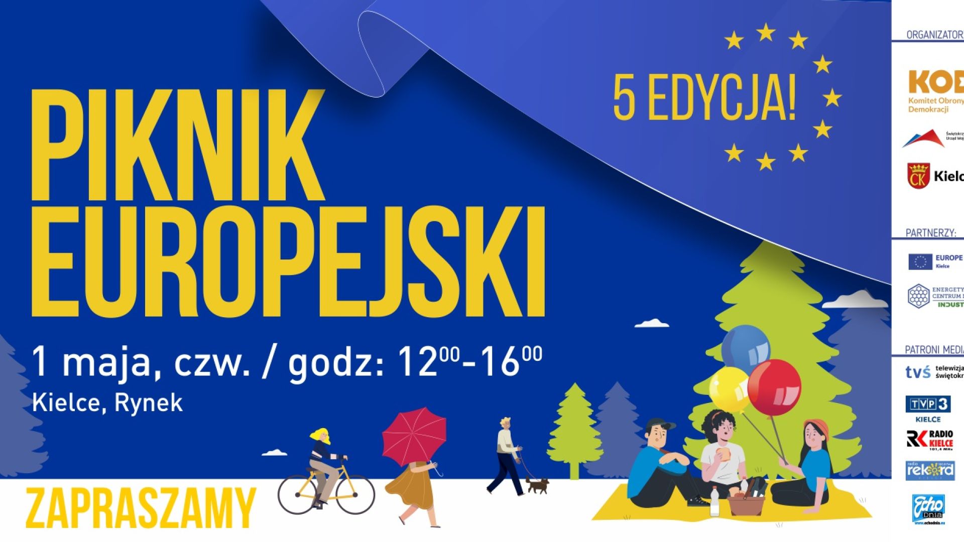 Majówka - Piknik Europejski w Kielcach