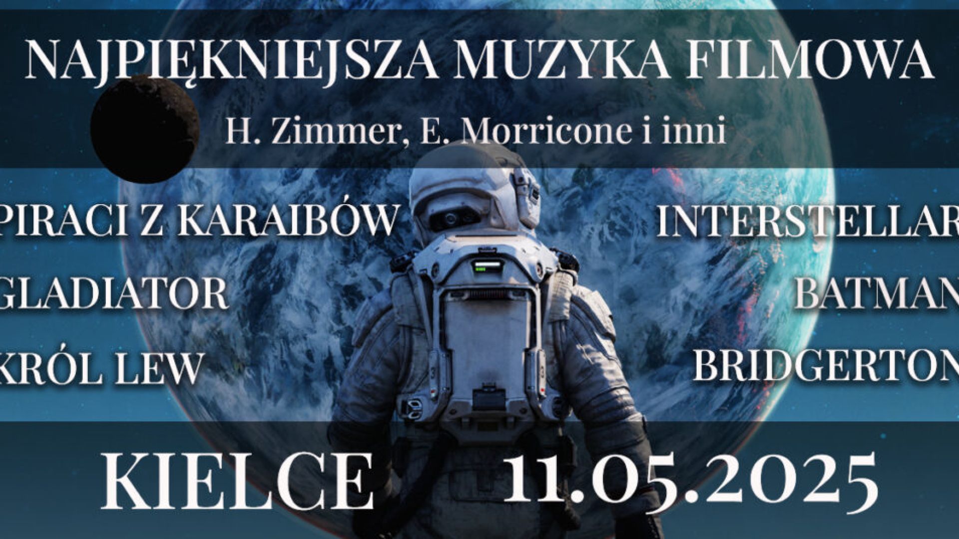 Koncert Najpiękniejsza Muzyka Filmowa w Kielcach