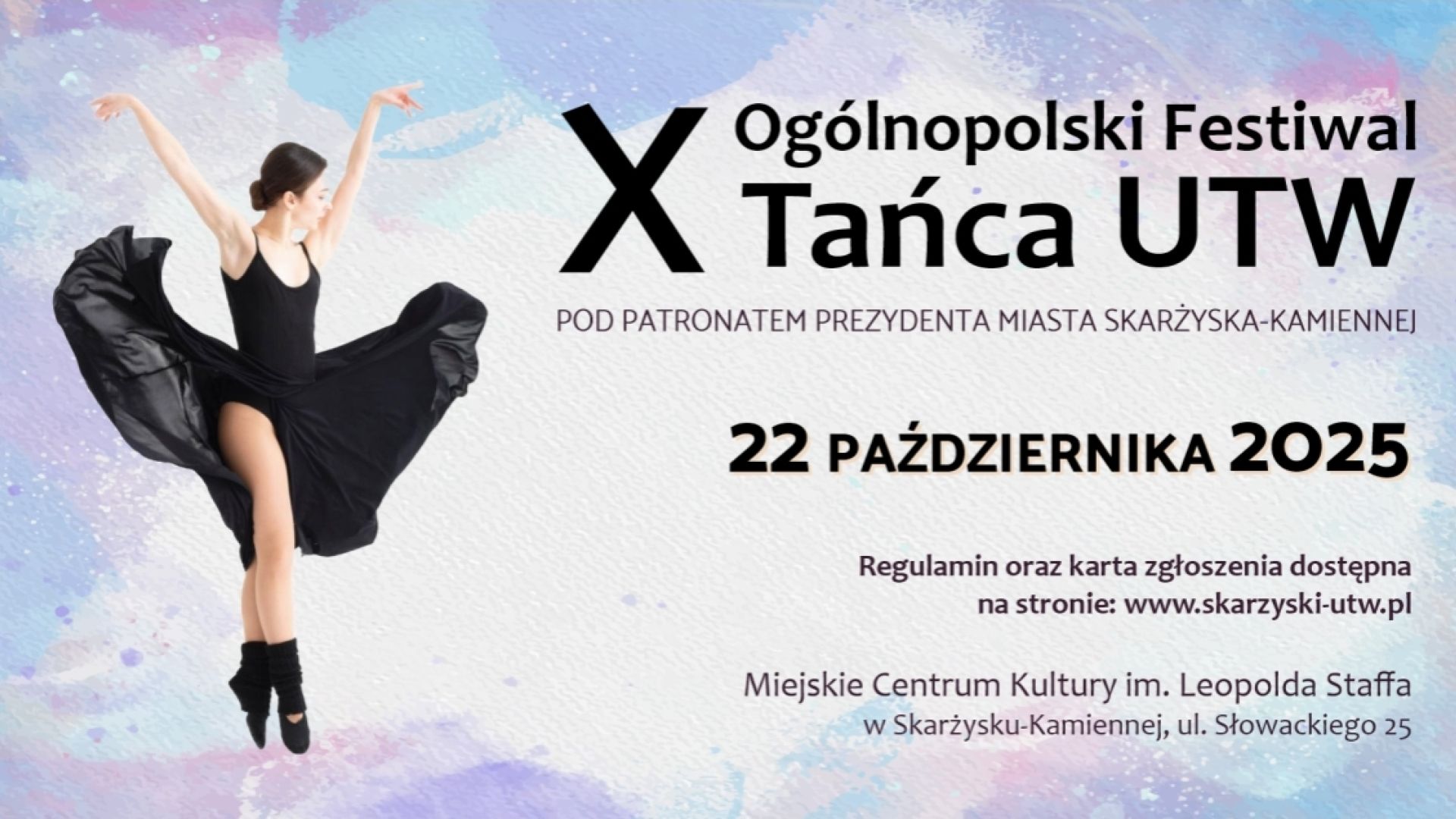 X Ogólnopolski Festiwal Tańca UTW  w Skarżysku-Kamiennej