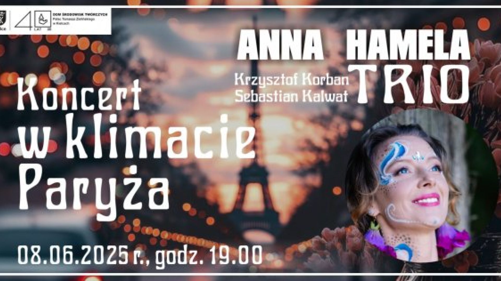 Koncert w klimacie Paryża - Anna Hamela Trio w Pałacyku Zielińskiego
