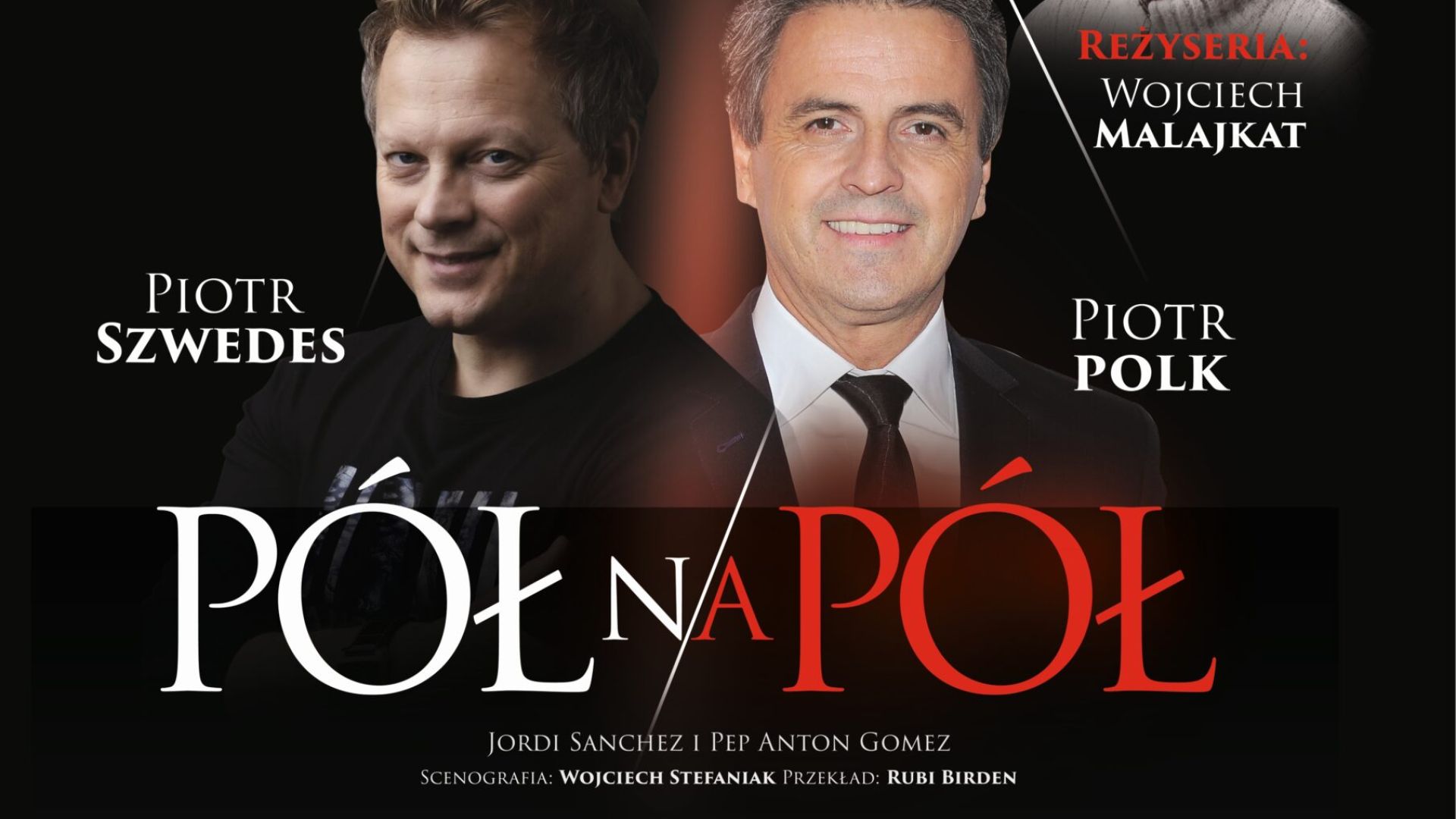 Spektakl "Pół na pół" w Koneckim Centrum Kultury