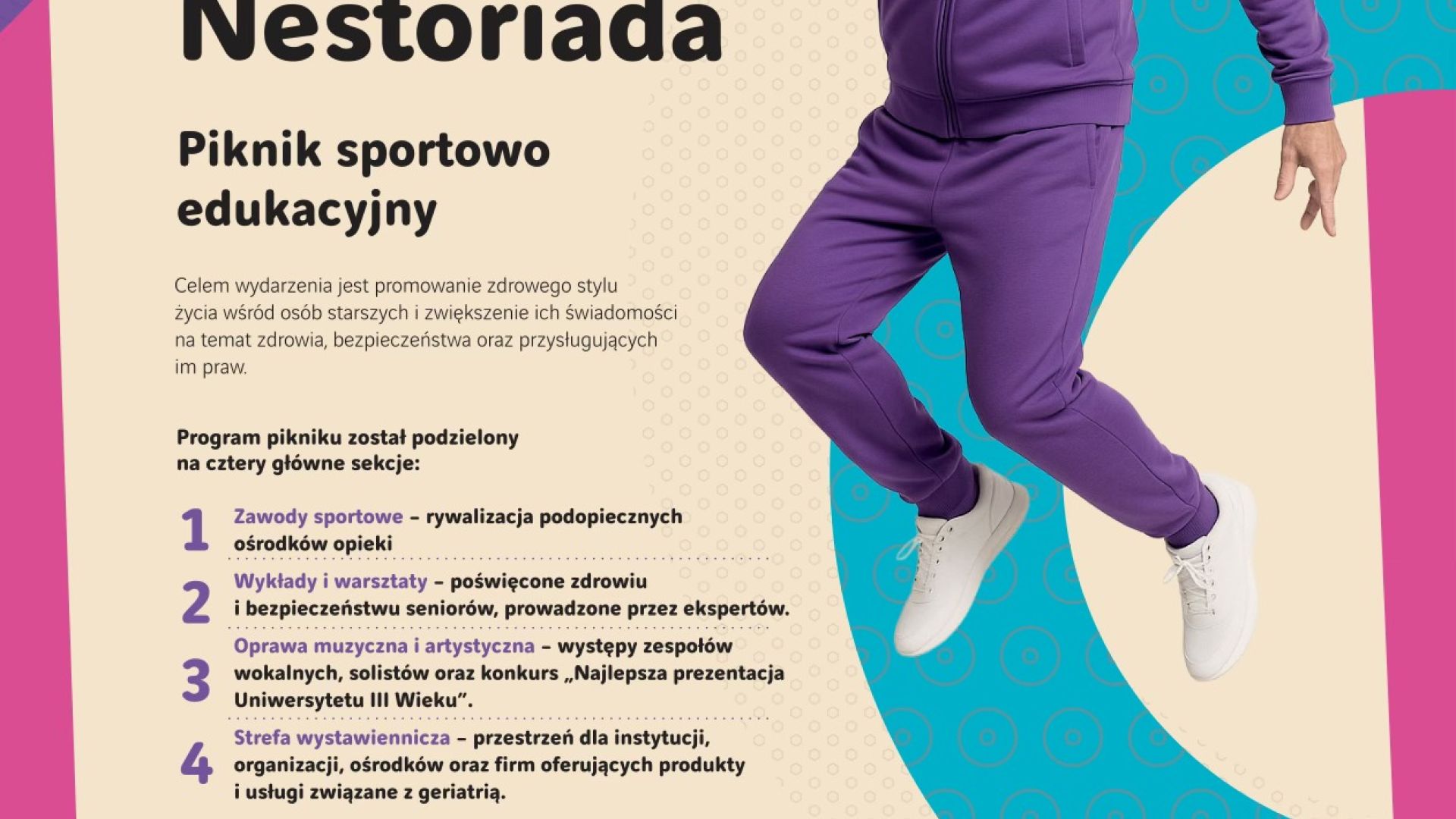 Piknik sportowo-edukacyjny Nestoriada w Kielcach